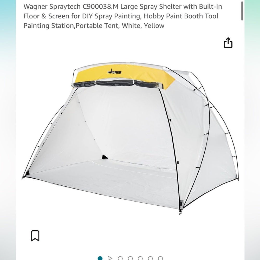 COPY - Wagner spray tent never used